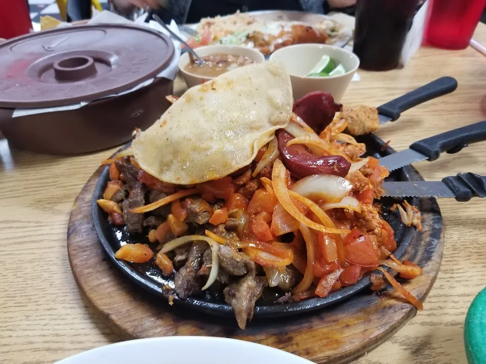 Beef Chicken Fajitas