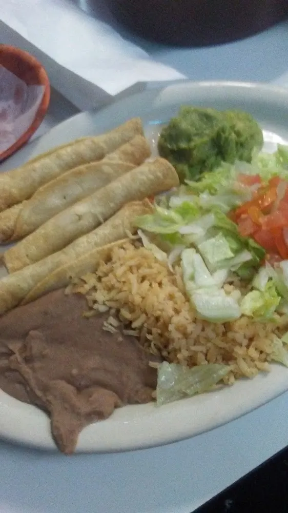 Recommend the Chicken Flautas